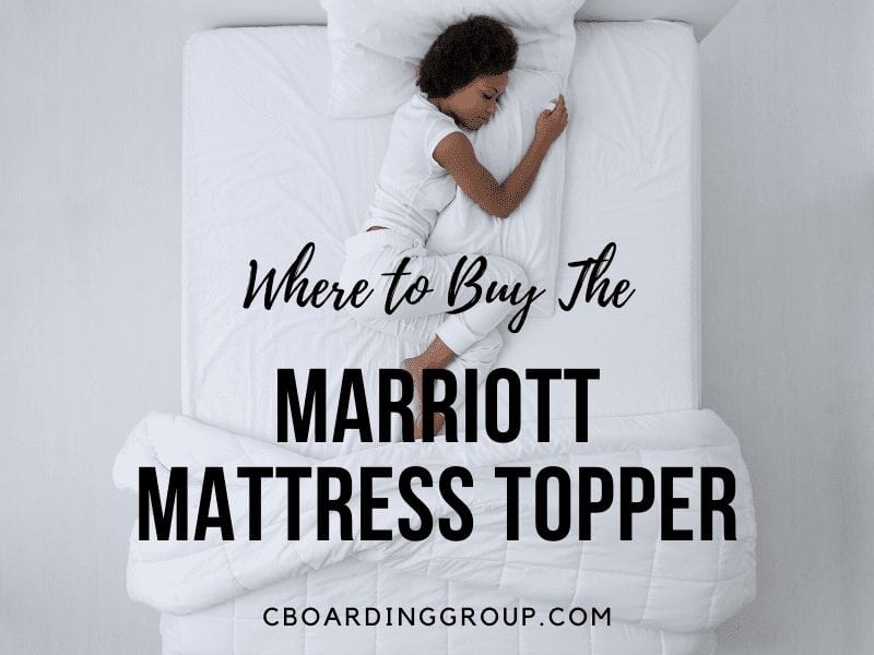 marriott mattress topper - where to buy