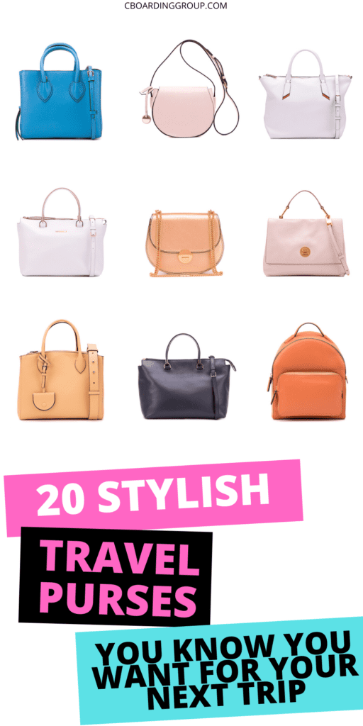 20 Stylish Travel Purses you want for your next trip