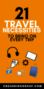 21 Travel Necessities to bring with you on every trip