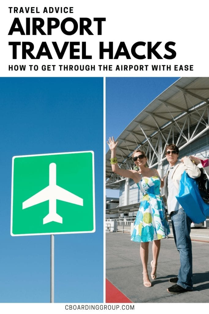 Airport Travel Hacks - great travel advice to get through the airport