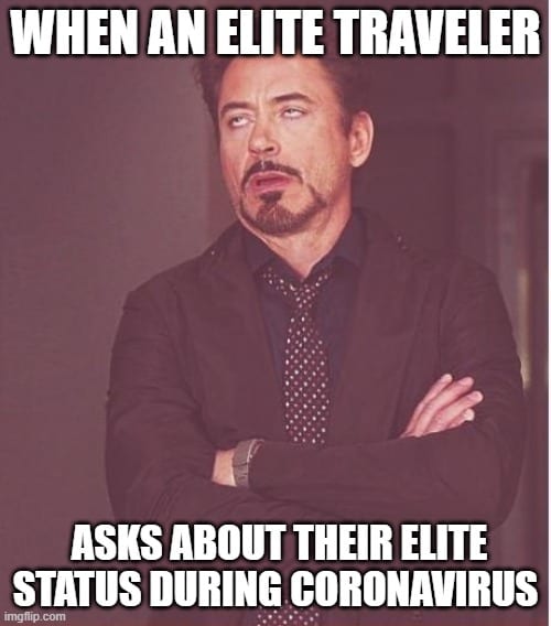 Coronavirus Memes - elite travelers