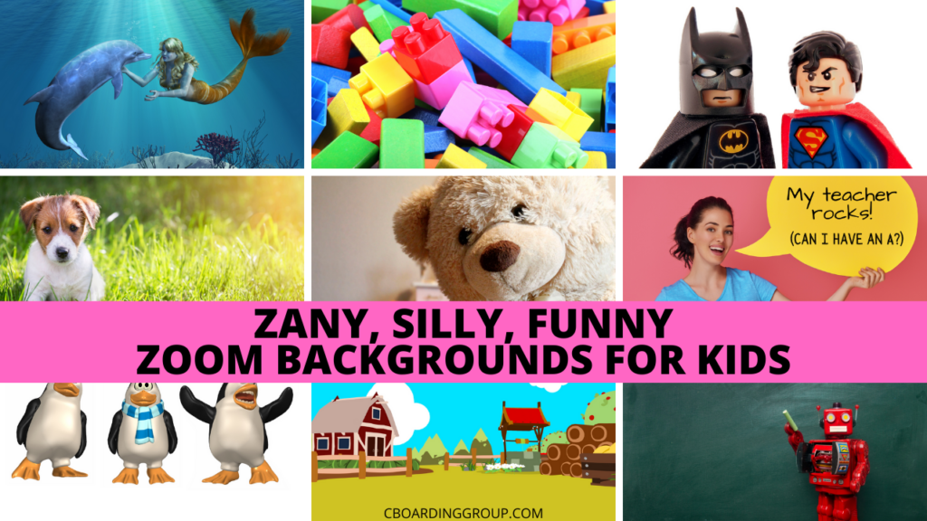 funny zoom backgrounds animated