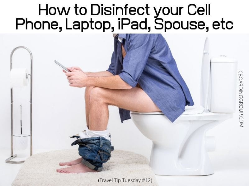 a person sitting on a toilet