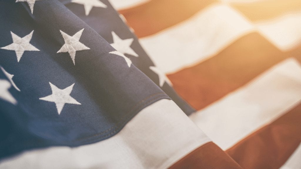 Image of Flag waving