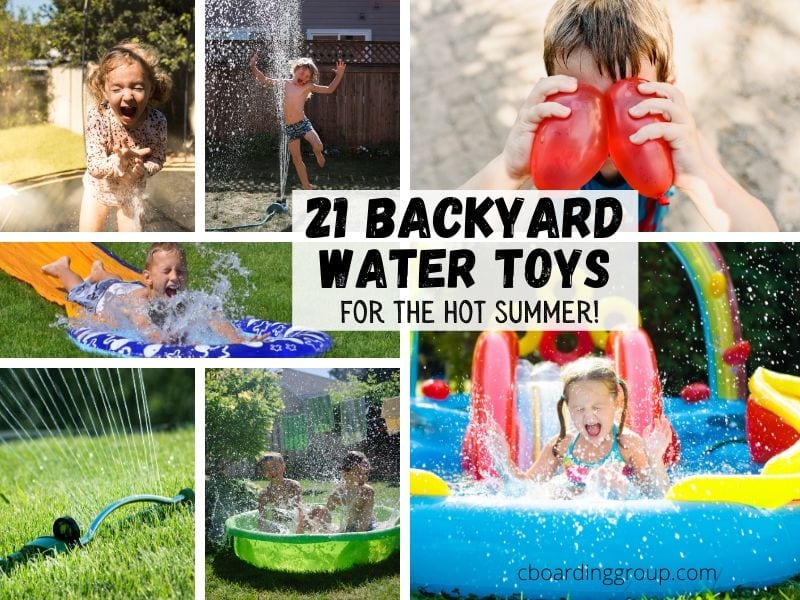 It's going to be a hot one this summer and there's no better time to stock up on a few backyard water toys than now. We've assembled a list of the 21 best backyard water toys just in time for your summer staycation.