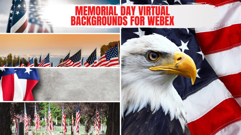 Free Memorial Day Webex Backgrounds