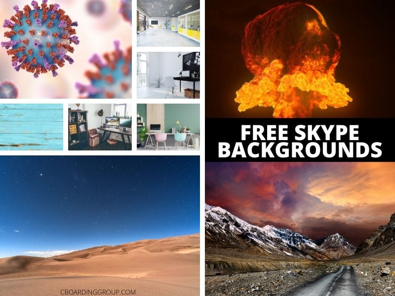 Free Virtual Backgrounds For Skype: hide your messy office