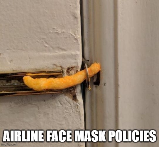 Airline Face Mask Policy Memes