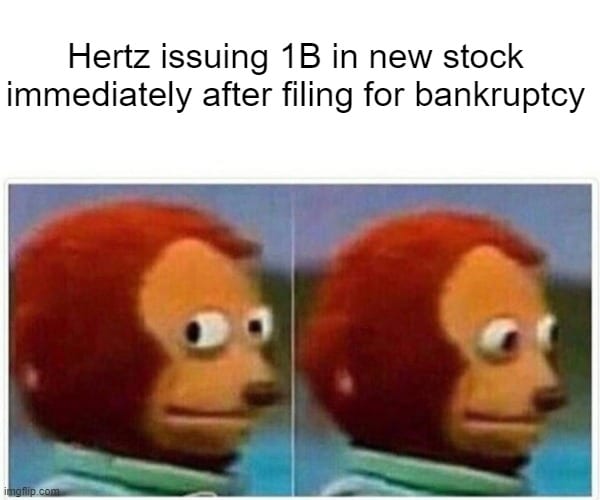 Hertz Bankruptcy Memes