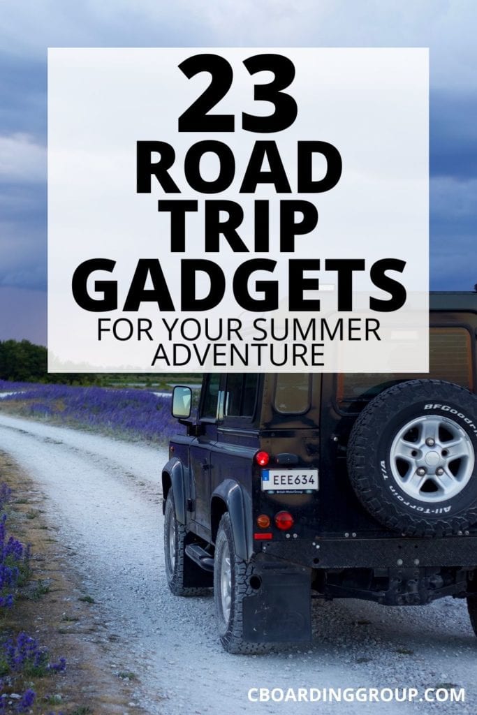 23 Road Trip Gadgets for your Summer Adventure