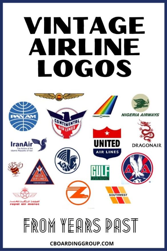 Memory Lane: Best Vintage Airline Logos - Do You Remember Them All?