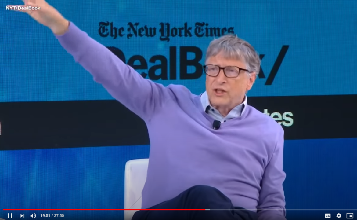 Bill Gates Says Business Travel is dead Famed businessman Bill Gates recently opined on the future of business travel predicting that at least 50% of business is gone forever and 30% of in-office days are also gone. The comments came while Gates was recently speaking at the New York Times Dealbook conference.