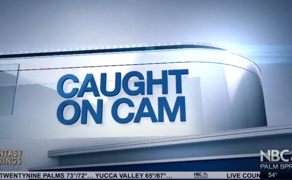 Video cameras captured yesterday's plane crash in Pacoima California including the moment the plane burst into flames.