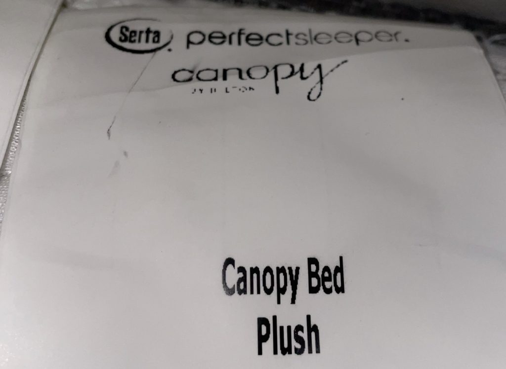 Image of the Hilton Canopy Hotel Bed