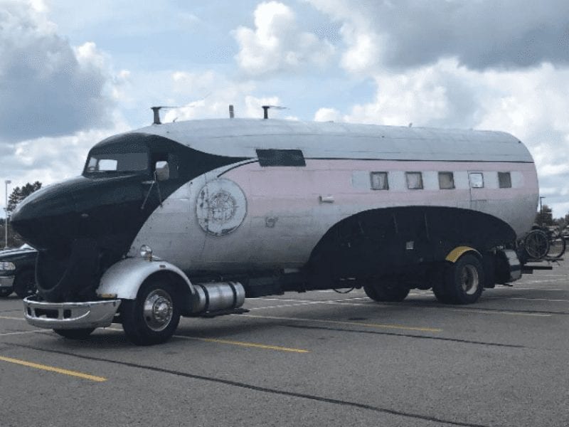 These guys converted an old airplane into a street-legal RV. Wait, what?